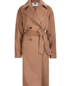 DORIS S Verkoopwinkel 27 Dante 6 Trenchcoats & Mantels Belted Coats Brown