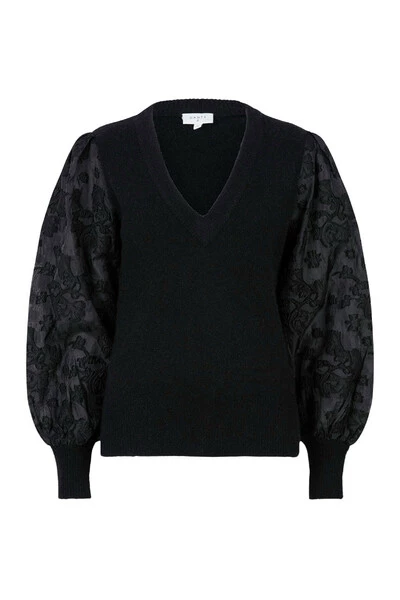 Sweaters Dante 6 Cela Sweater Zwart 224132 900 Black 2 Sweaters Dante 6 Cela Sweater Zwart 224132 900 Black - Afbeelding 2