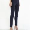 DORIS S Broeken Gel Elegant Pants Blue