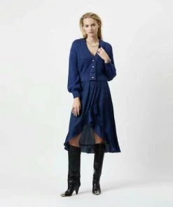 Dante 6 Vesten Cardigan Blue