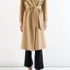 DORIS S Trenchcoats & Mantels Dafne Long Coat Brown