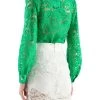 DORIS S Blouses ANEMONE CASUAL SHIRT Green