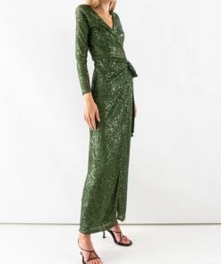 DORIS S Feestjurken Maxi Dresses Green -DORIS S Verkoopwinkel 28450eb783464cfb4419cdc44321a843
