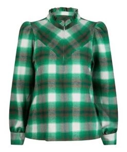 DORIS S Verkoopwinkel 36 Dante 6 Blouses Fayla Blouse Green