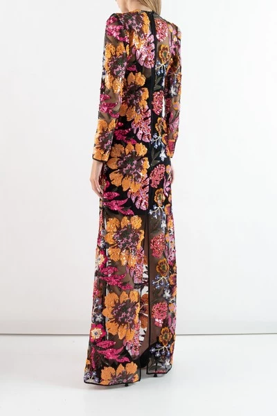 DORIS S Jurken Madonna Long Dress Orange 1 DORIS S Jurken Madonna Long Dress Orange