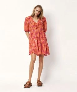 Dante 6 Zomerjurken Isabeau Dress Pink