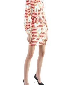 DORIS S Korte Rokken LETIZIA MINI SKIRT Red -DORIS S Verkoopwinkel 3c963be6b5e7ff9c62320e795c38cb4b