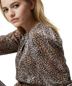 Dante 6 Maxi Jurken Elisabel Printet Maxi Dress Brown