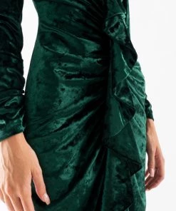 DORIS S Maxi Jurken VANESSA LONG DRESS Green -DORIS S Verkoopwinkel 4f3c17a20e691f9da0169650de4b93d6
