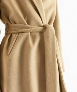 DORIS S Trenchcoats & Mantels Dafne Long Coat Brown -DORIS S Verkoopwinkel 5707777c94900653c6ae87d800725c55