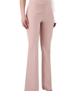 DORIS S Wijde Broeken Claudia Farred Pants White