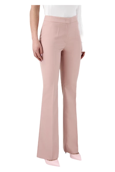 DORIS S Wijde Broeken Claudia Farred Pants White 1 DORIS S Wijde Broeken Claudia Farred Pants White