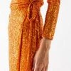 DORIS S Feestjurken Maxi Dresses Orange