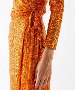 DORIS S Verkoopwinkel 25 DORIS S Feestjurken Maxi Dresses Orange