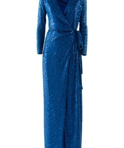 DORIS S Feestjurken Maxi Dresses Blue -DORIS S Verkoopwinkel 5e1d5d548208f11008c2996f4d77a2f3