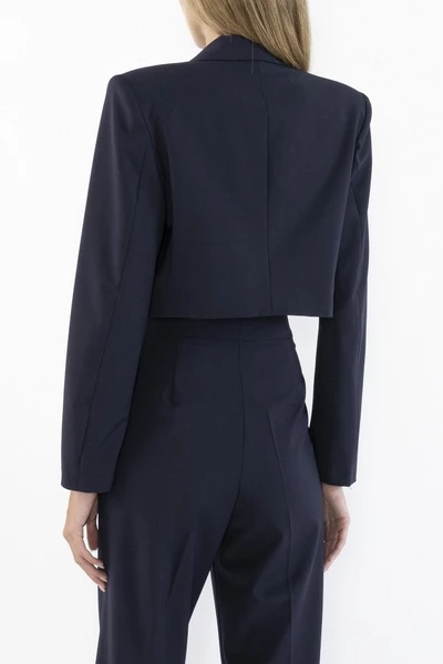 DORIS S Blazers Vampire Elegant Jackets Blue 2 DORIS S Blazers Vampire Elegant Jackets Blue - Afbeelding 2