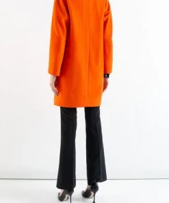 DORIS S Trenchcoats & Mantels Maia Double -breasted Coats Orange