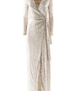 DORIS S Feestjurken Maxi Dresses Gray