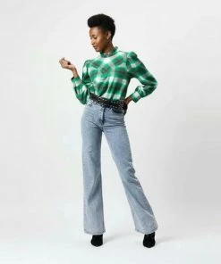 Dante 6 Blouses Fayla Blouse Green -DORIS S Verkoopwinkel 7129fce6d0692141d5f9d732e606cea6