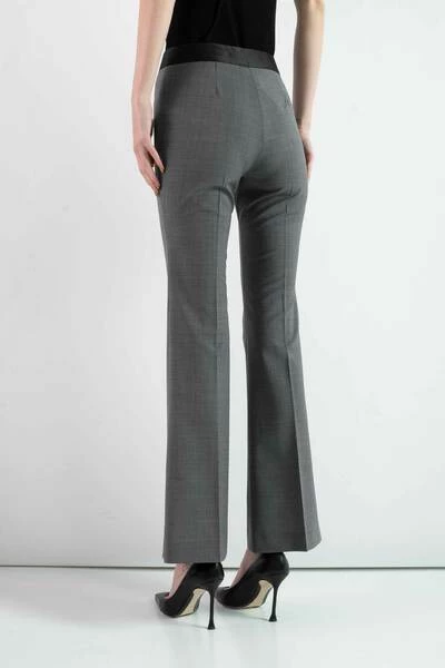 DORIS S Wijde Broeken Ursula Flare Pants Gray 1 DORIS S Wijde Broeken Ursula Flare Pants Gray