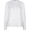 Dante 6 Longsleeve Shirts Marvelous Lace Detail Blouse White