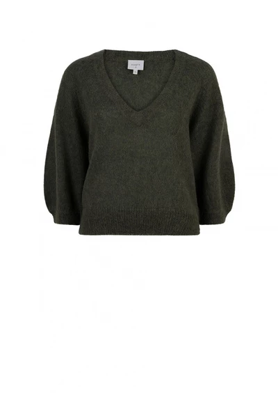 Dante 6 Sweaters V-neck Knitwear Green 1 Dante 6 Sweaters V-neck Knitwear Green