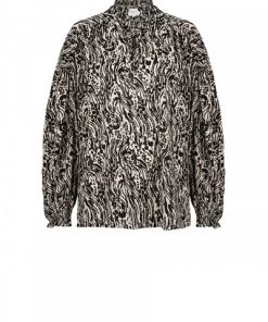 Dante 6 Blouses BLOUSE CAMERON PRINT TOP 900 Black