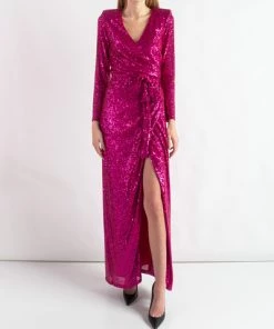 DORIS S Feestjurken Maxi Dresses Pink 7 DORIS S Feestjurken Maxi Dresses Pink -DORIS S Verkoopwinkel a480acf032745e2bdc38dc572d36942c