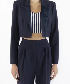 DORIS S Blazers Vampire Elegant Jackets Blue