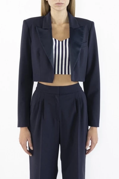 DORIS S Blazers Vampire Elegant Jackets Blue 1 DORIS S Blazers Vampire Elegant Jackets Blue