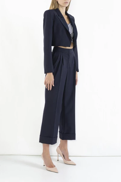 DORIS S Blazers Vampire Elegant Jackets Blue 3 DORIS S Blazers Vampire Elegant Jackets Blue - Afbeelding 3