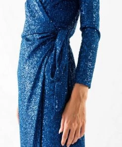 DORIS S Feestjurken Maxi Dresses Blue -DORIS S Verkoopwinkel b17f2bb0847d3b9b91c795da32717d40