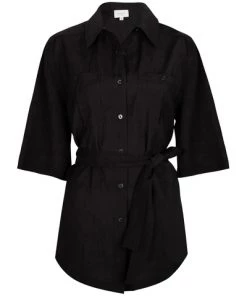 Dante 6 Blouses Blouse Radical Belted Black