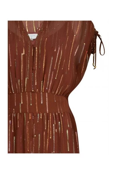 Dante 6 Casual Jurken Freya Dress Brown 4 Dante 6 Casual Jurken Freya Dress Brown - Afbeelding 4