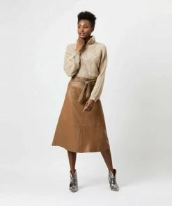 Dante 6 Midirokken SKIRT Brown -DORIS S Verkoopwinkel c001e60c4f0b61455d538f435d266f6e
