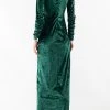 DORIS S Maxi Jurken VANESSA LONG DRESS Green