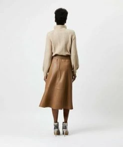 Dante 6 Midirokken SKIRT Brown