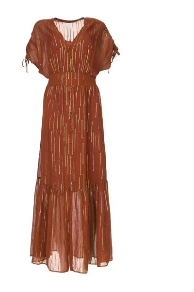 Dante 6 Casual Jurken Freya Dress Brown 2 Dante 6 Casual Jurken Freya Dress Brown - Afbeelding 2