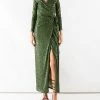 DORIS S Feestjurken Maxi Dresses Green