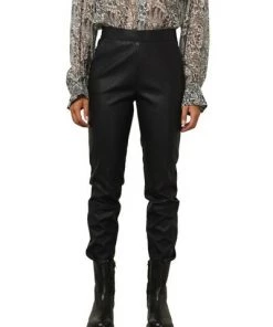 Dante 6 Leren Broeken Lebon Pants Black -DORIS S Verkoopwinkel cfb58256512033bd00fe2ad419d4ce50