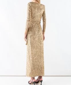 DORIS S Feestjurken Maxi Dresses Yellow -DORIS S Verkoopwinkel d03cd9dae14d4b7fe7c3261da0b4bc3c