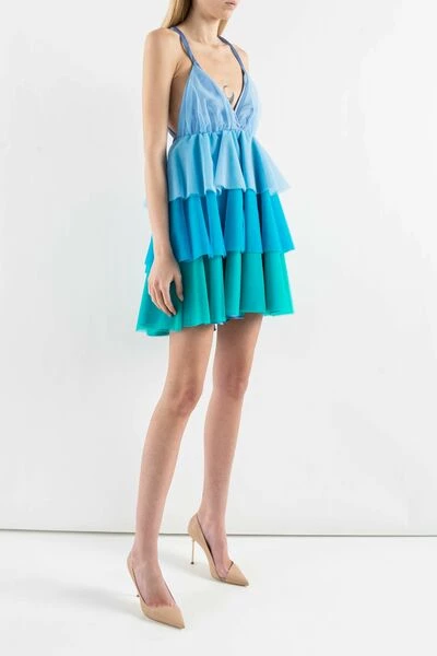 DORIS S Feestjurken Dalia Short Dress Pink 4 DORIS S Feestjurken Dalia Short Dress Pink - Afbeelding 4