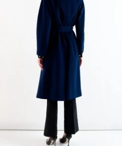 DORIS S Parka Jassen Hester Long Coat Blue -DORIS S Verkoopwinkel eba94bdd8015e5a086d4f7af481582cb