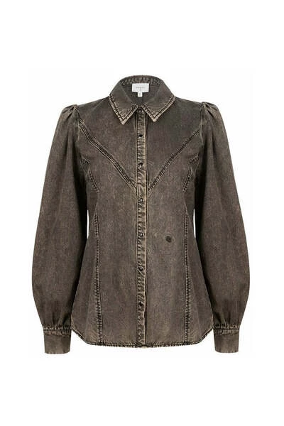 Dante 6 Longsleeve Shirts Blouses ; Shirts Black 2 Dante 6 Longsleeve Shirts Blouses ; Shirts Black - Afbeelding 2